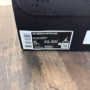 Jordan 4 Retro Thunder (2023) (GS) - Image 6