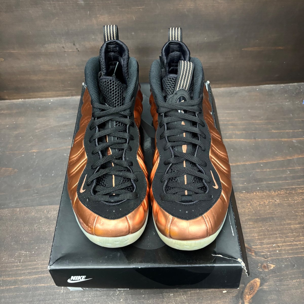 Nike Air Foamposite One Copper (2024) Size 9.5 (Pre-Owned) - side