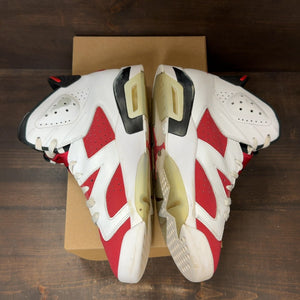 Jordan 6 Retro Carmine (2021) Size 11 (Pre-Owned) - Image 4