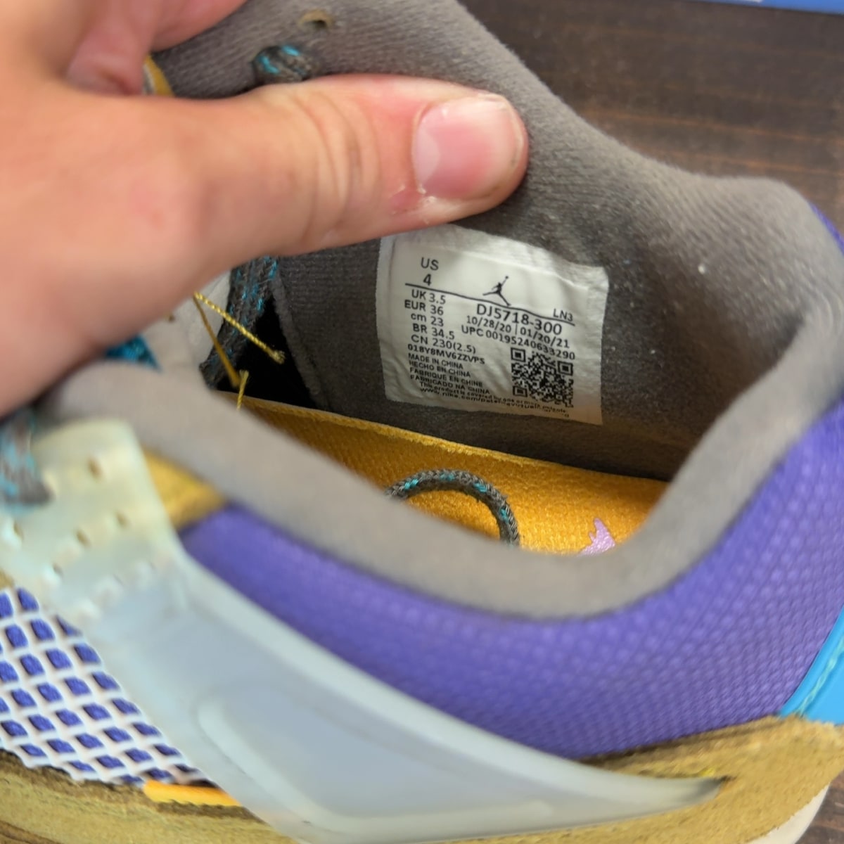 Jordan 4 Retro SP 30th Anniversary Union Desert Moss - Image 7