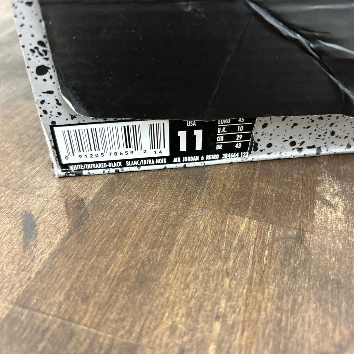 Jordan 6 Retro Infrared White (2014) - Image 6