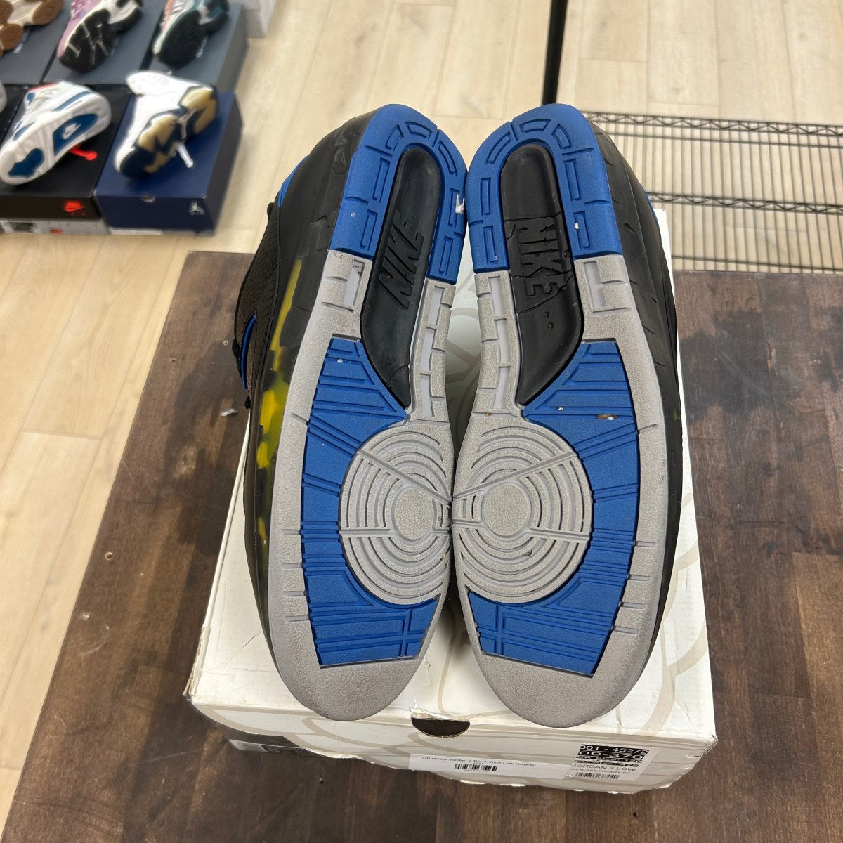 Jordan 2 Retro Low SP Off-White Black Blue - Image 5