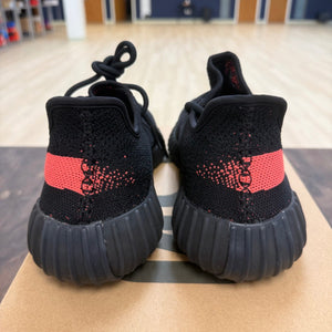 adidas Yeezy Boost 350 V2 Core Black Red Size 9 (Pre-Owned) - Image 2