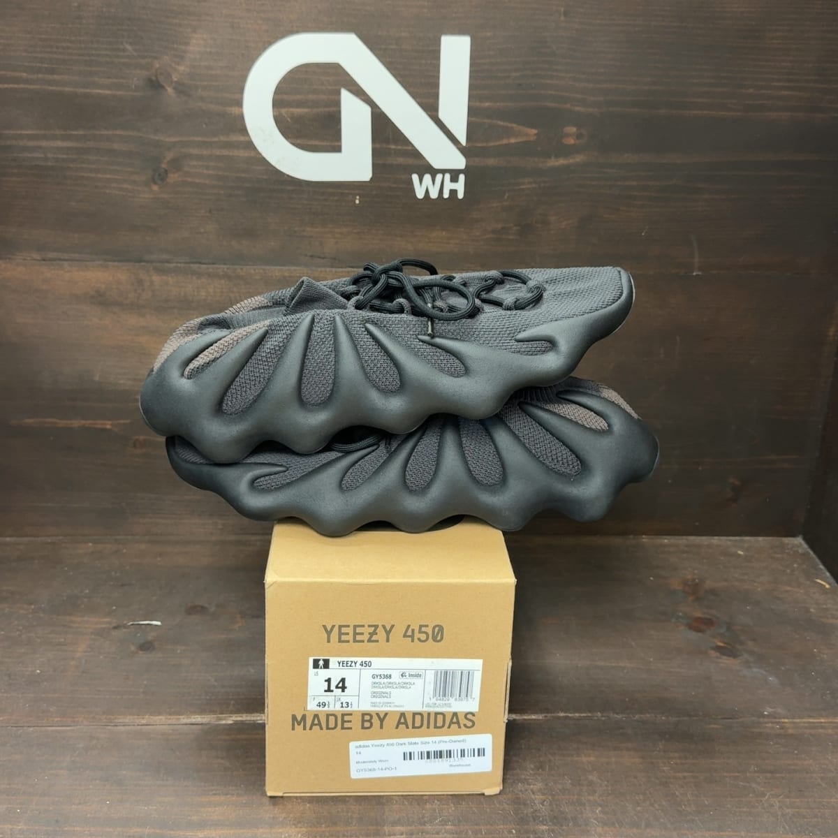 adidas Yeezy 450 Dark Slate Size 14 (Pre-Owned) - front