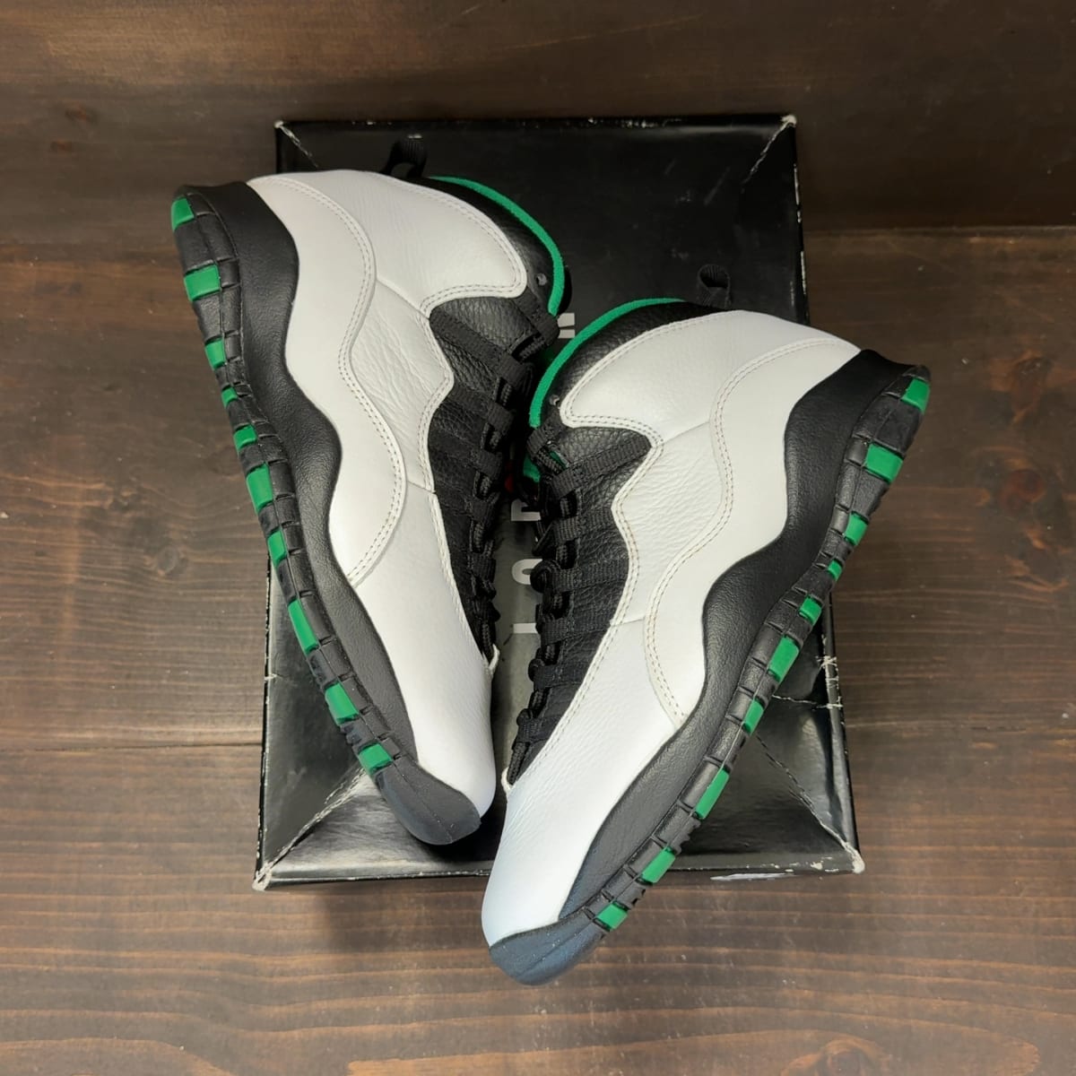 Jordan 10 Retro Seattle Size 8.5 (Pre-Owned) - back