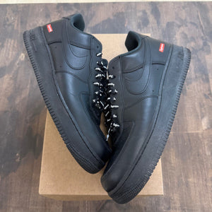 Nike Air Force 1 Low Supreme Black Size 12 (Pre-Owned) - Image 1