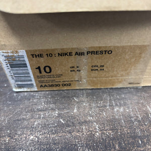 Nike Air Presto Off-White Black (2018) Size 10 (Pre-Owned) - aux