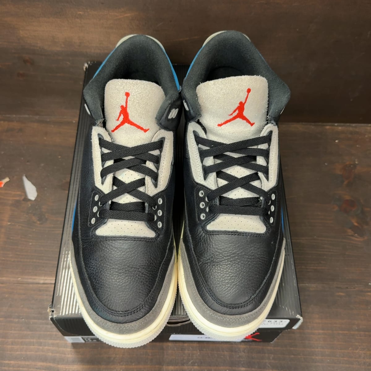 Jordan 3 Retro OG Rare Air Size 12 (Pre-Owned) - tag