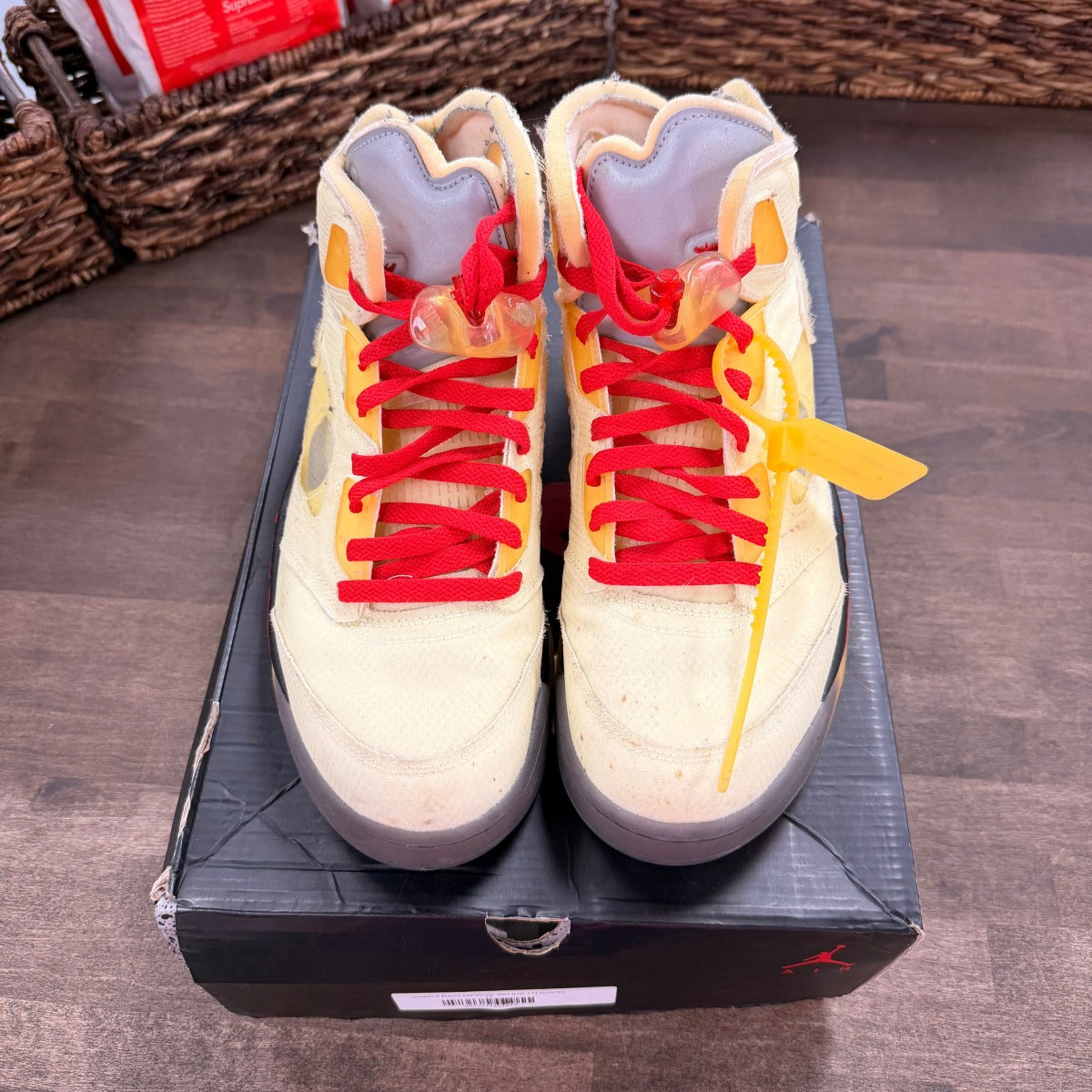 Jordan 5 Retro Off-White Sail - Image 2