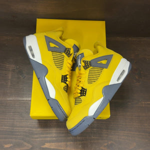 Jordan 4 Retro Lightning (2021) Size 8 (Pre-Owned) - back