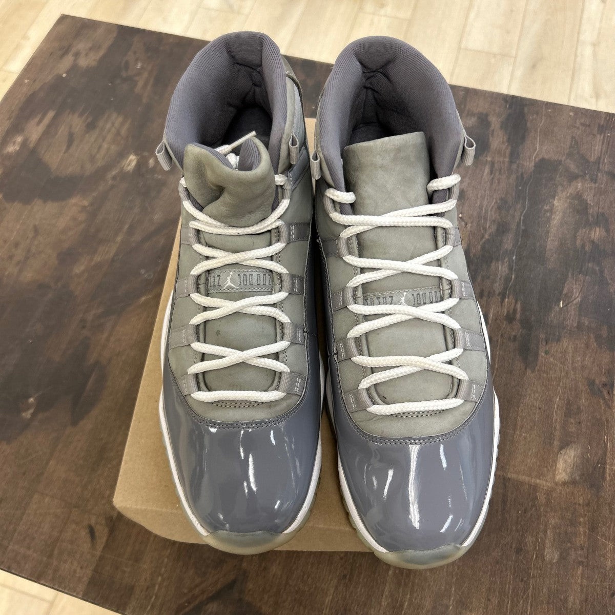 Jordan 11 Retro Cool Grey (2021) Size 13 (Pre-Owned) - Image 2