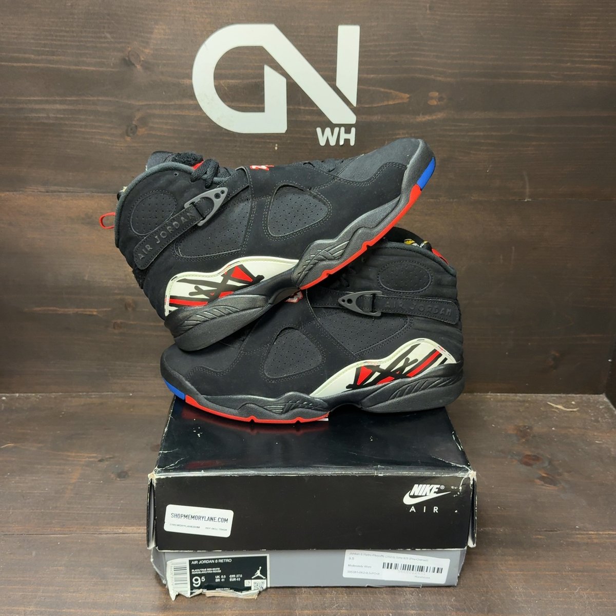 Jordan 8 Retro Playoffs (2023) Size 9.5 (Pre-Owned) - front