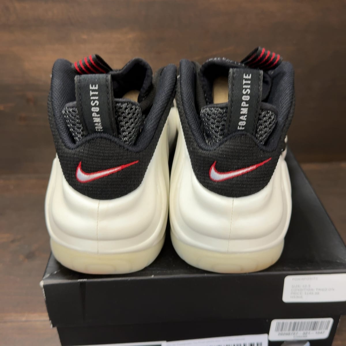 Nike Air Foamposite Pro Pearl (2025) Size 10.5 (Pre-Owned) - aux