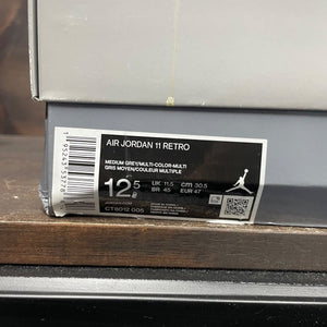Jordan 11 Retro Cool Grey (2021) Size 12.5 (Pre-Owned) - aux