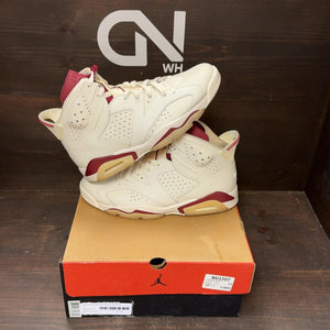 Jordan 6 Retro Maroon (2015) Size 12 (Pre-Owned) - front