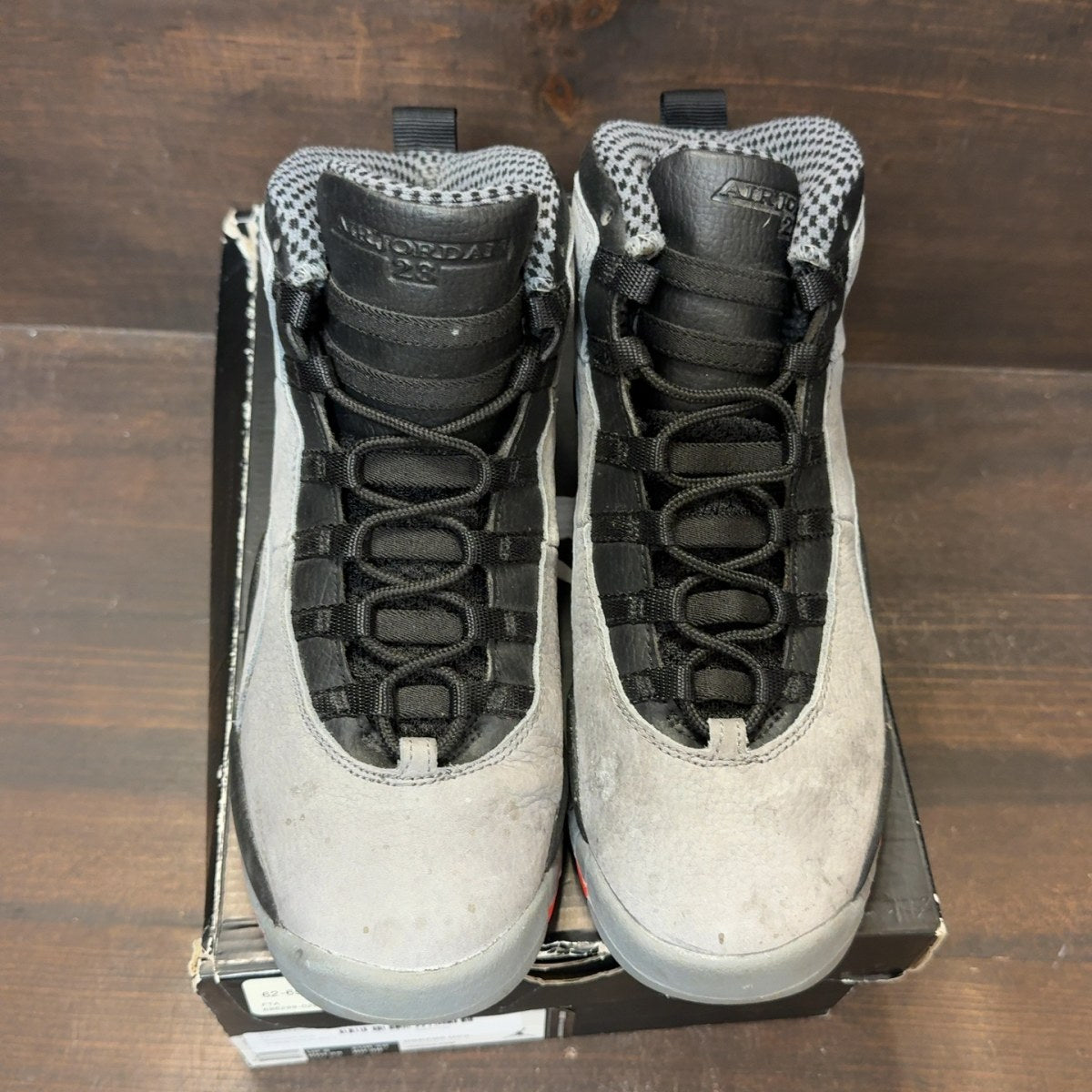 Jordan 10 Retro Cool Grey (GS) Size 7Y (Pre-Owned) - Image 3