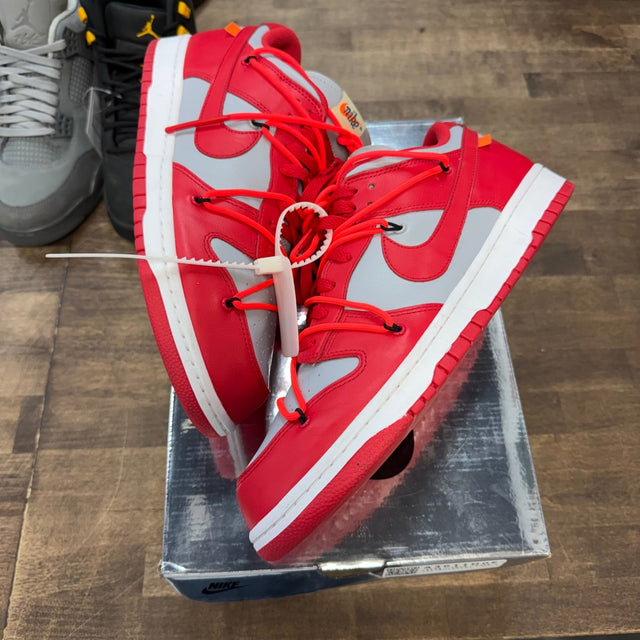 Nike Dunk Low Off-White University Red - Image 1
