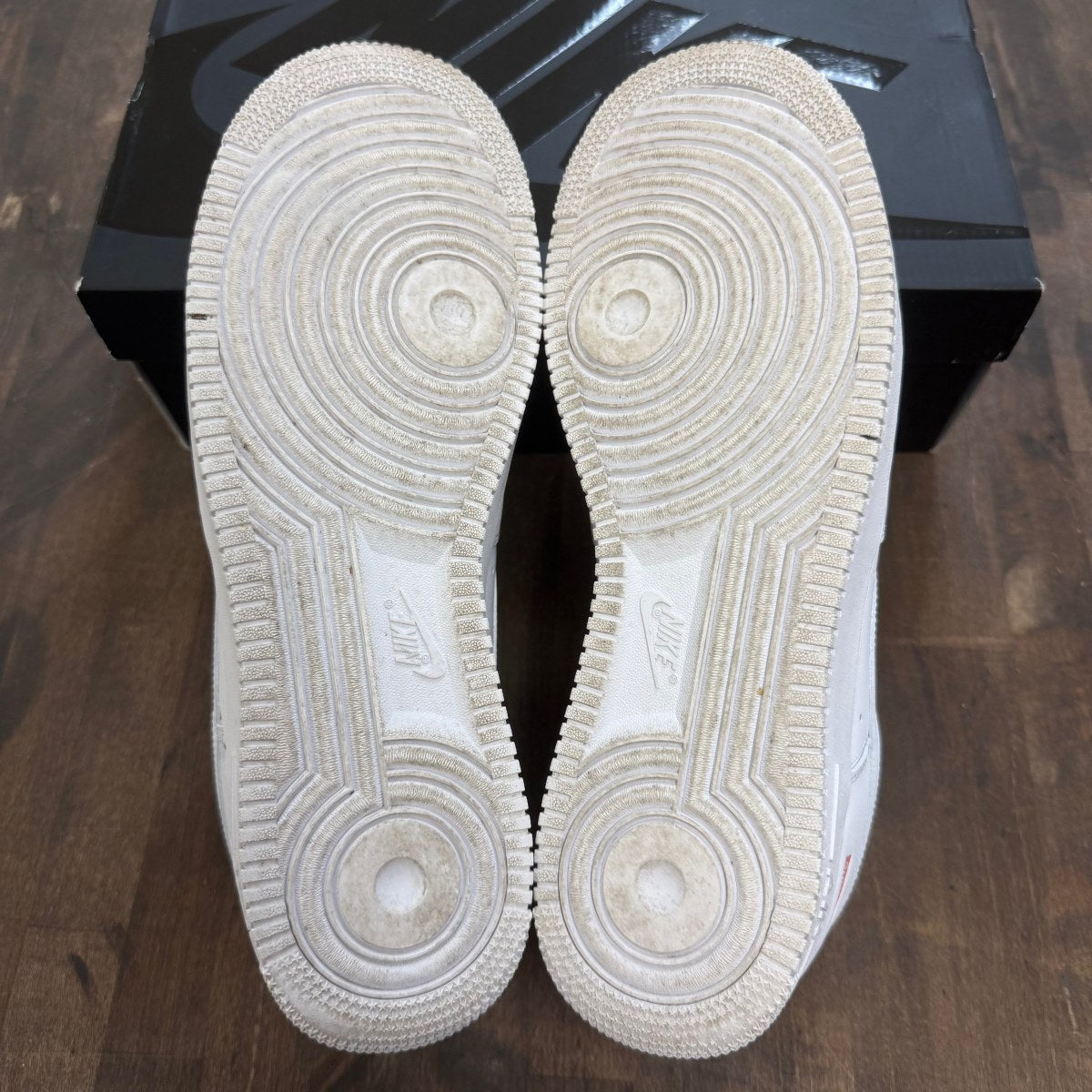Nike Air Force 1 Low Supreme White Size 11.5 (Pre-Owned) - Image 5