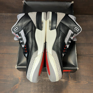 Jordan 3 Retro OG Black Cement (2024) Size 14 (Pre-Owned) - aux