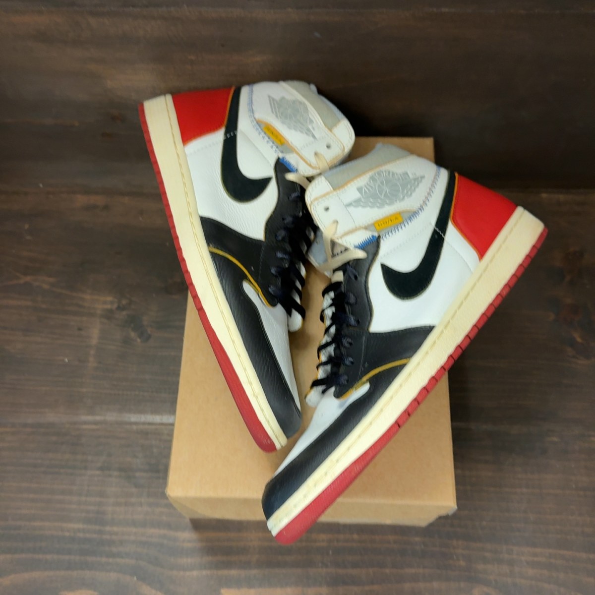 Jordan 1 Retro High Union Los Angeles Black Toe Size 15 (Pre-Owned) - Image 2