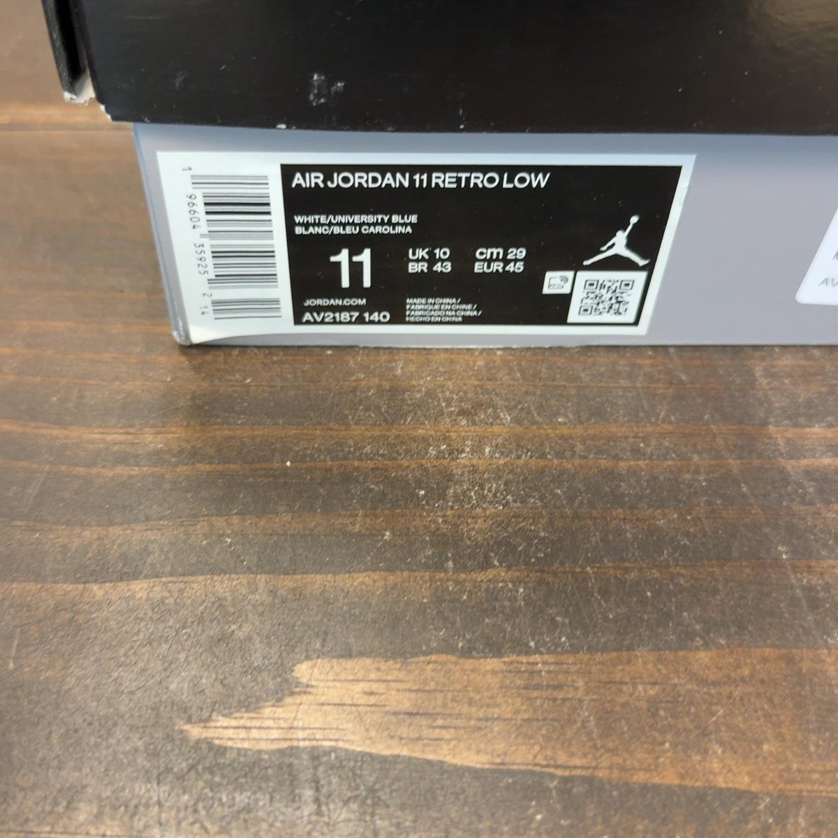 Jordan 11 Retro Low Cement Grey Size 11 (Pre-Owned) - aux
