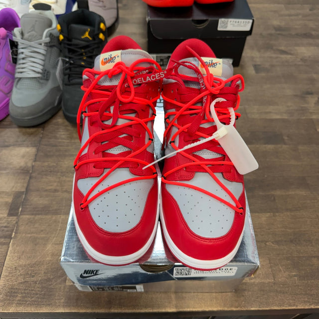 Nike Dunk Low Off-White University Red - Image 2