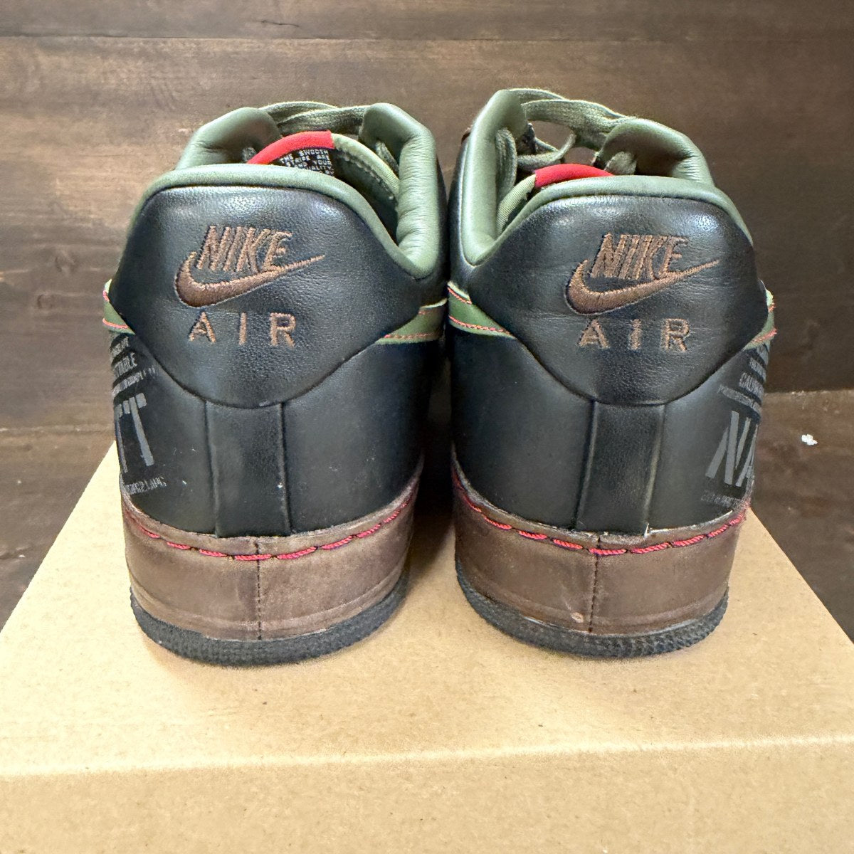 Nike Air Force 1 Low Supreme Original Six Calvin Natt Size 11.5 (Pre-Owned) - Image 4