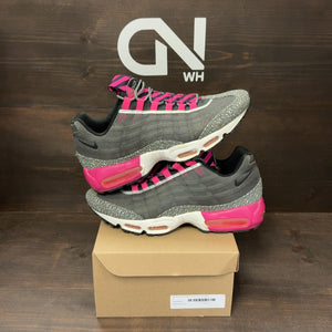 Nike Air Max 95 Tape Black Pink Foil Size 11 (Pre-Owned) - Image 1