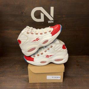 Reebok Question Mid Pearlized Red (2012) Size 9.5 (Pre-Owned) - Image 1