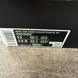 Nike Air Zoom Courtposite Supreme Metallic Gold - Image 6