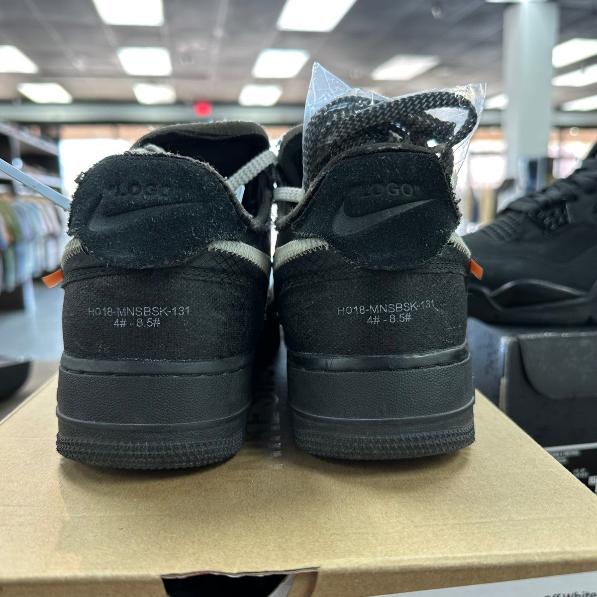 Nike Air Force 1 Low Off-White Black White - Image 4
