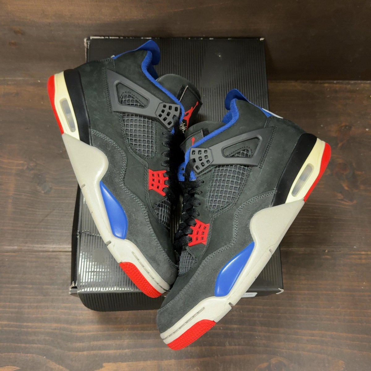Jordan 4 Retro Rare Air (White Lettering) Size 8.5 (Pre-Owned) - back