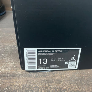 Jordan 11 Retro Gamma Blue (2025) Size 13 (Pre-Owned) - aux