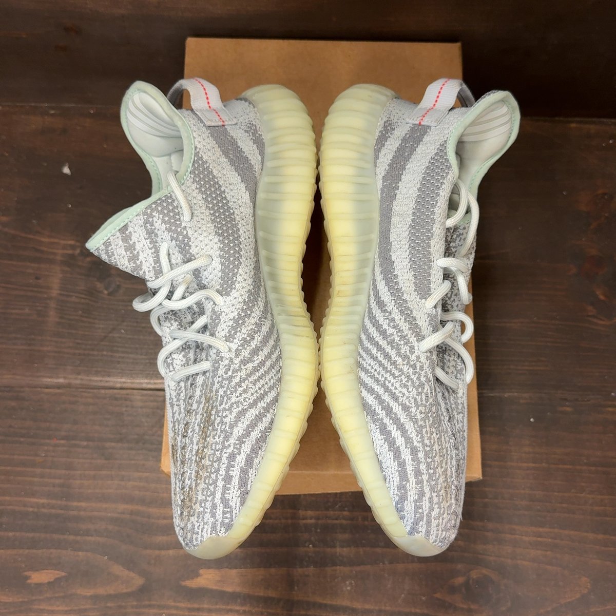 adidas Yeezy Boost 350 V2 Blue Tint Size 12 (Pre-Owned) - aux