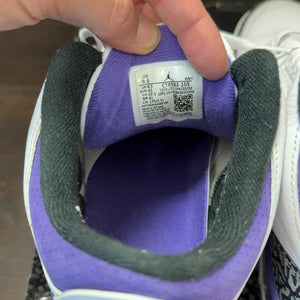 Jordan 3 Retro Dark Iris Size 9.5 (Pre-Owned) - aux