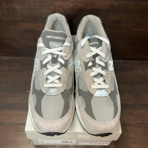 New Balance 992 MiUSA Grey Silver Metallic Size 13 (Pre-Owned) - tag