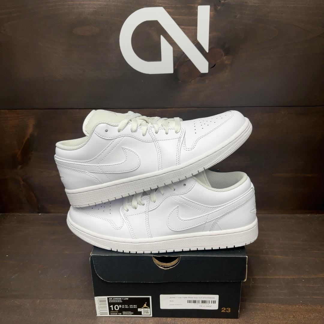 Jordan 1 Low Triple White - Image 1