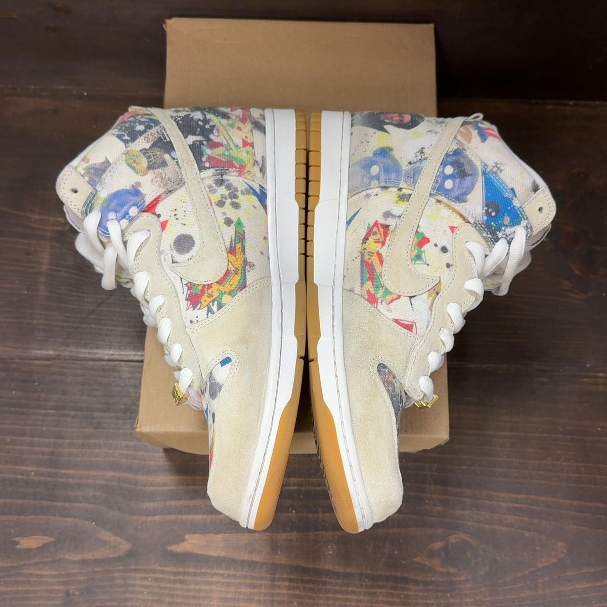 Nike SB Dunk High Supreme Rammellzee Size 11 (Pre-Owned) - aux