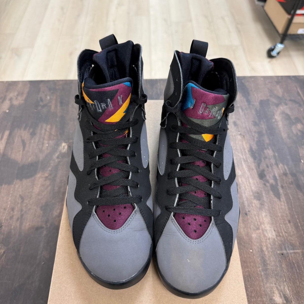 Jordan 7 Retro Bordeaux (2015) Size 10 (Pre-Owned) - Image 2
