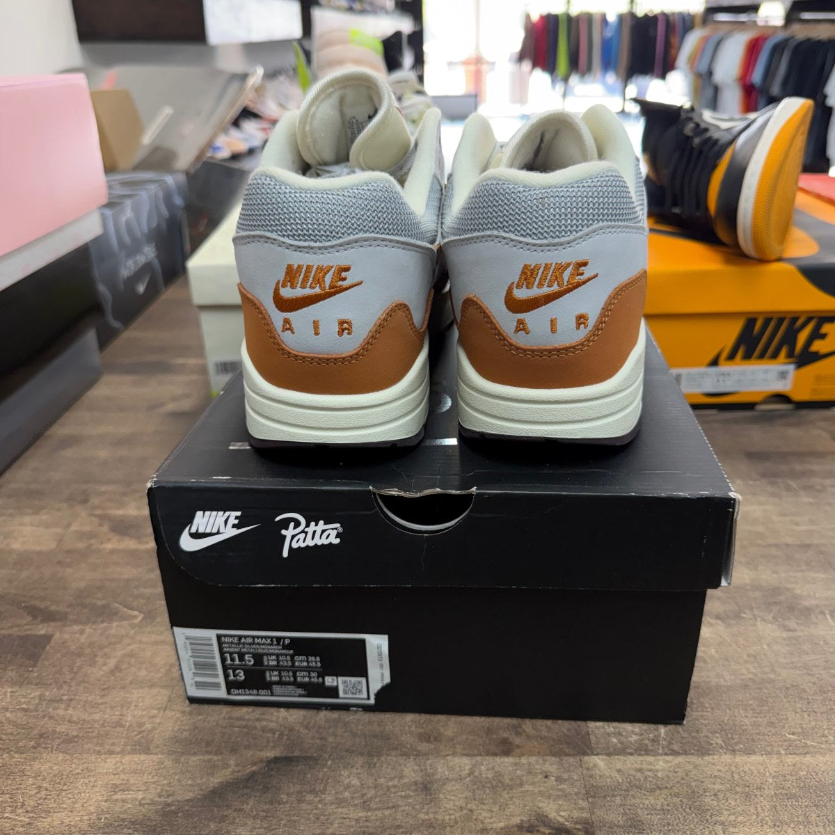 Nike Air Max 1 Patta Waves Monarch (without Bracelet) Size 11.5 (Pre-Owned) - Image 3