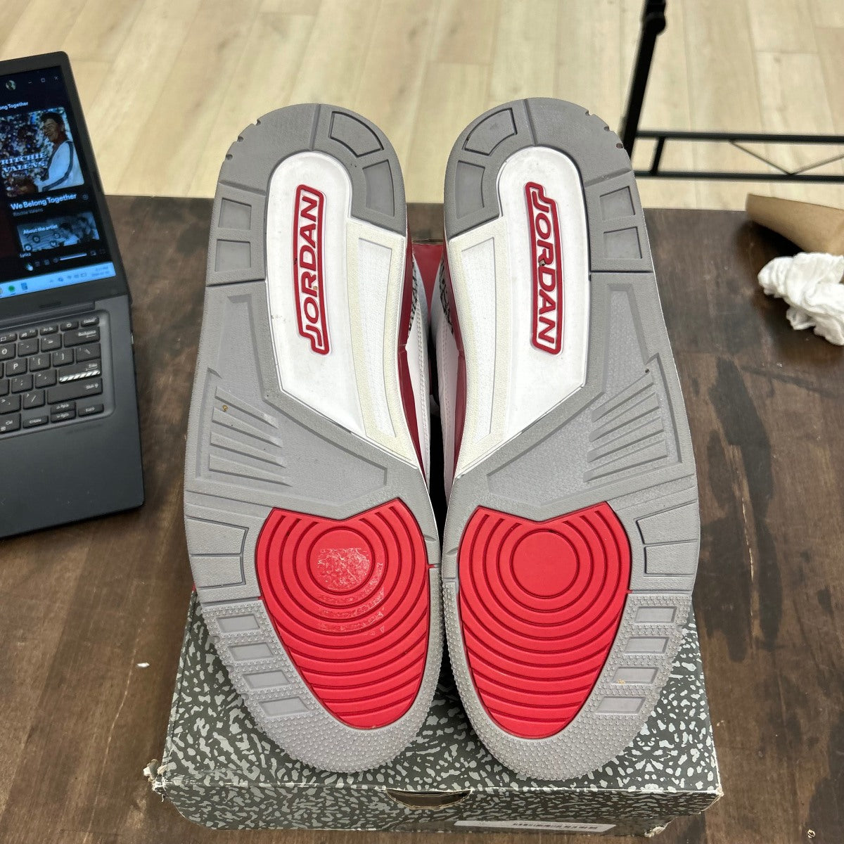 Jordan 3 Retro Cardinal Red - Image 5
