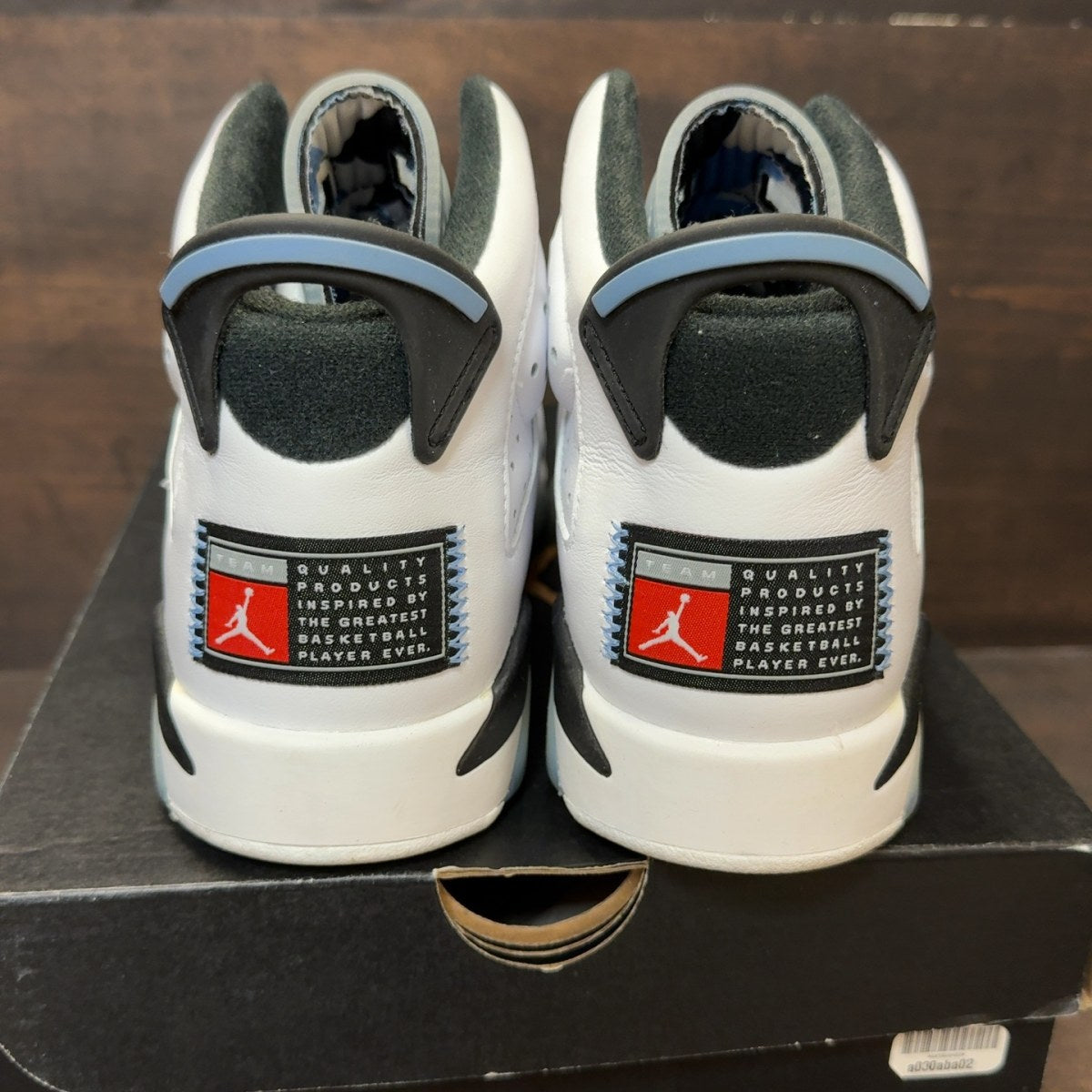 Jordan 6 Retro UNC White (GS) - Image 5