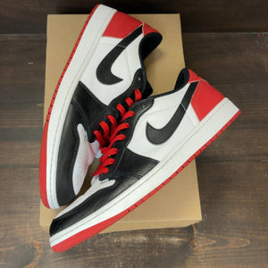 Jordan 1 Low Black Toe (2019) Size 12 (Pre-Owned) - Image 2