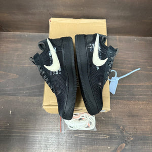 Nike Air Force 1 Low Off-White Black White Size 5.5 (Pre-Owned) - side