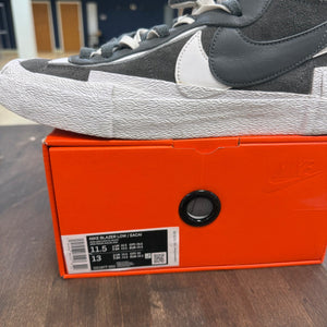 Nike Blazer Low sacai Iron Grey - Image 6