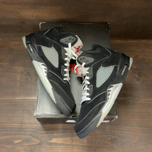 Jordan 5 Retro OG Black Metallic Reimagined Size 11.5 (Pre-Owned) - back