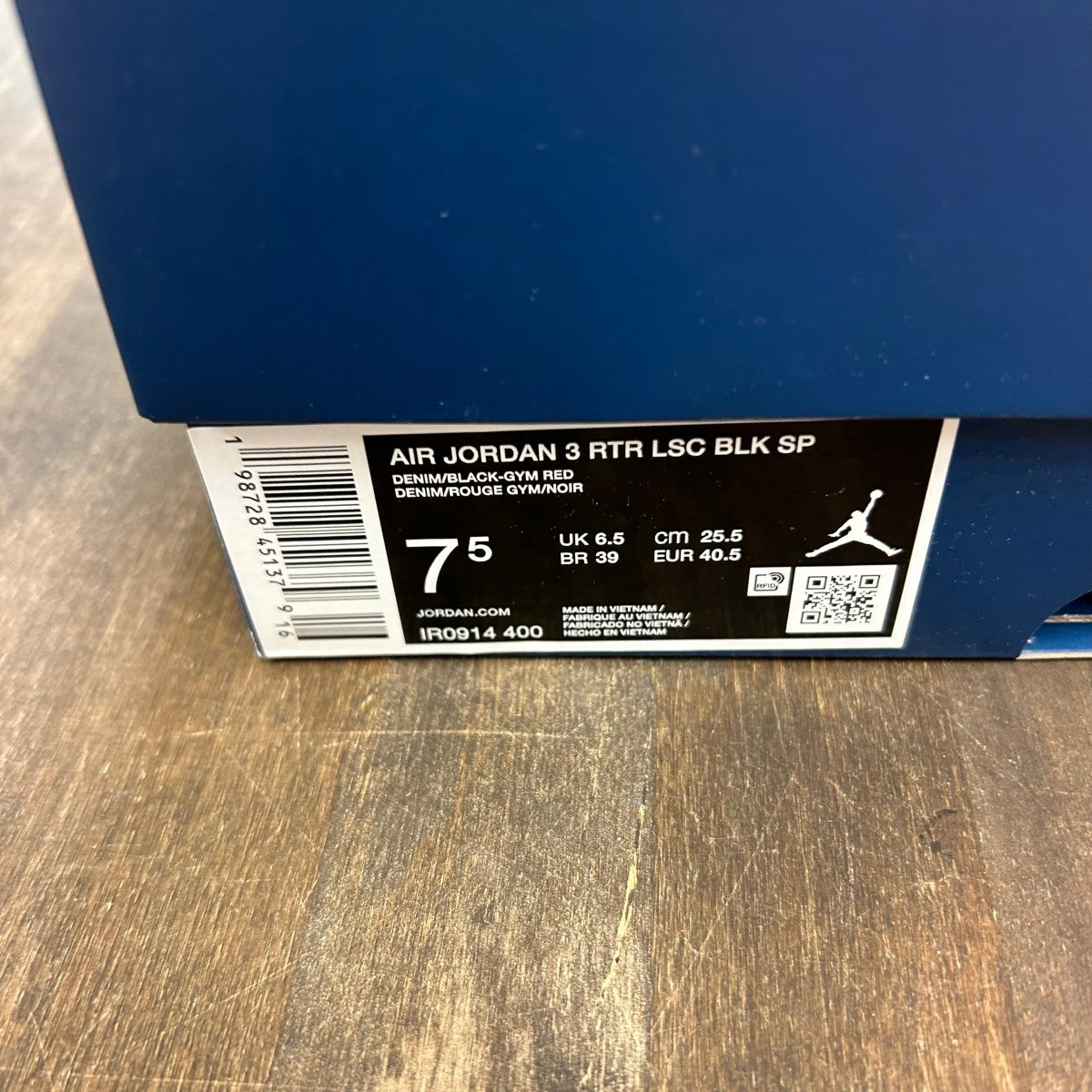 Jordan 3 Retro Levi’s Black - Image 6