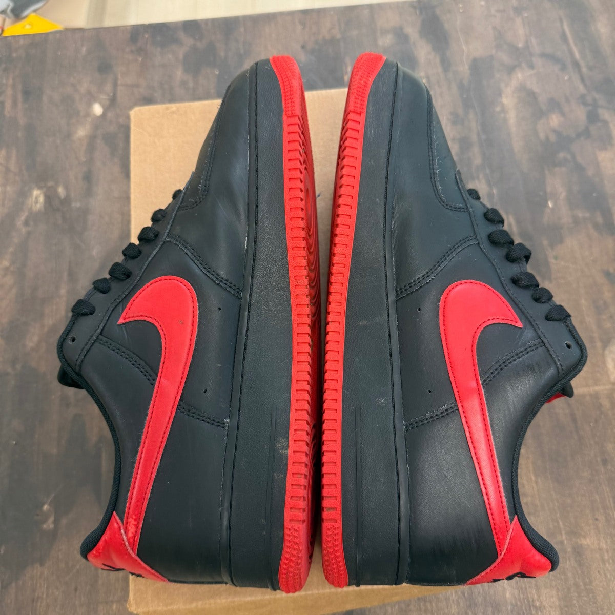 Nike Air Force 1 Low Bred Size 11 (Pre-Owned) - Image 4