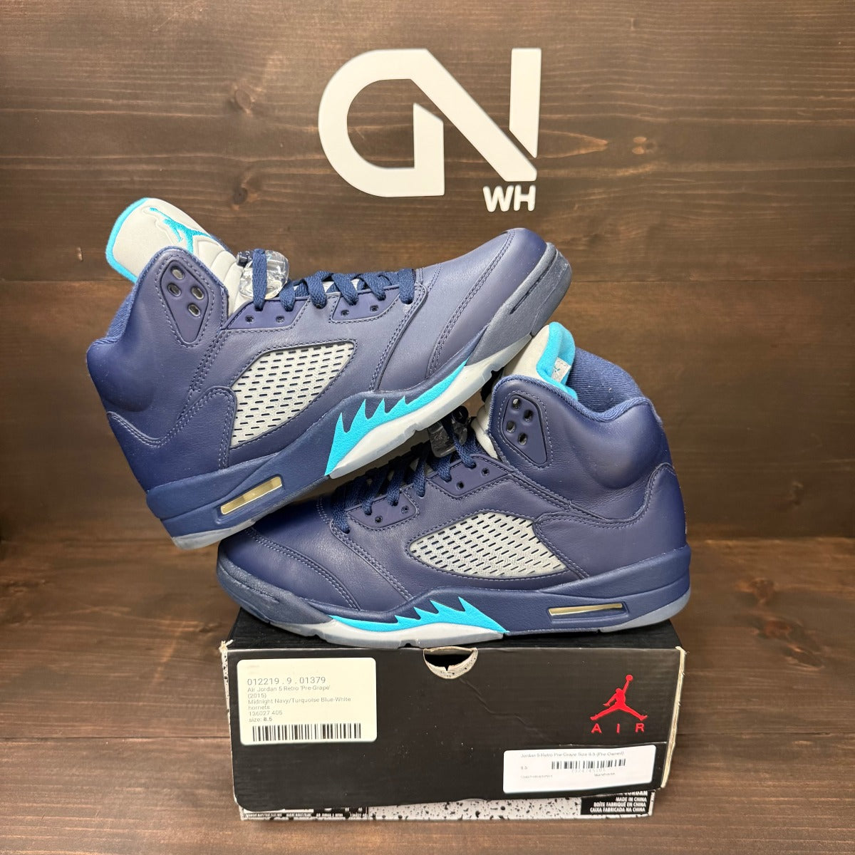 Jordan 5 Retro Pre-Grape - Image 1
