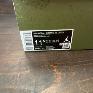 Jordan 4 Retro SE Craft Medium Olive - Image 7